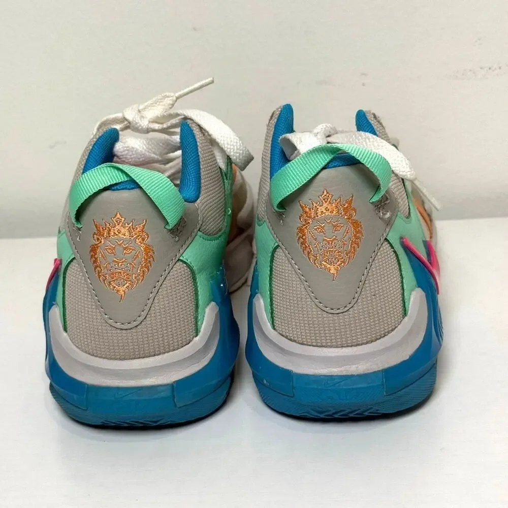 Nike LeBron Witness 7 Grey Fog Multi-Color Youth 5